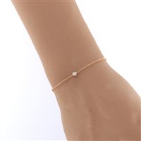 Bracciale Fanton Gioielli Donna BRACCIALI DIAMANTI in Oro rosa Diamante 0.05 Ct BROR-135-52 - BROR-135-52